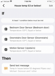 door sensor cheap home automation ideas