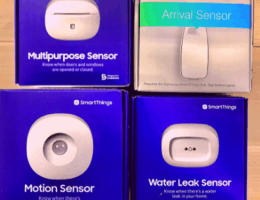 different kinds of smart home sensors