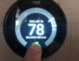Nest thermostat delayed how to fix