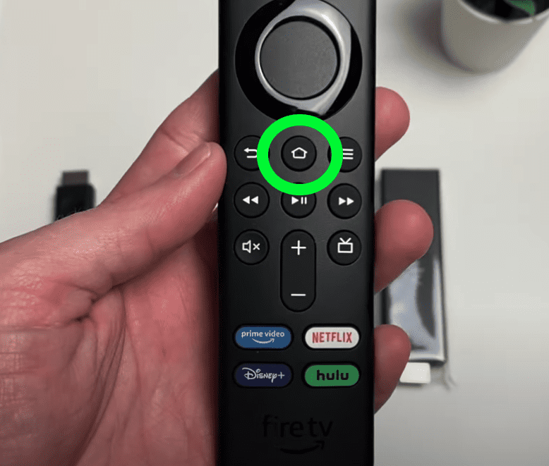 home button on firestick remote