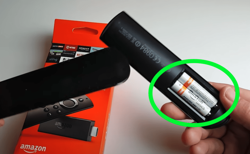 remove batteries from fire stick remote