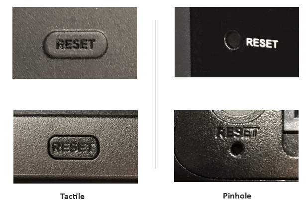 hardware reset your Roku streaming device