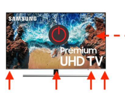 Where Is the Power Button on Samsung TV