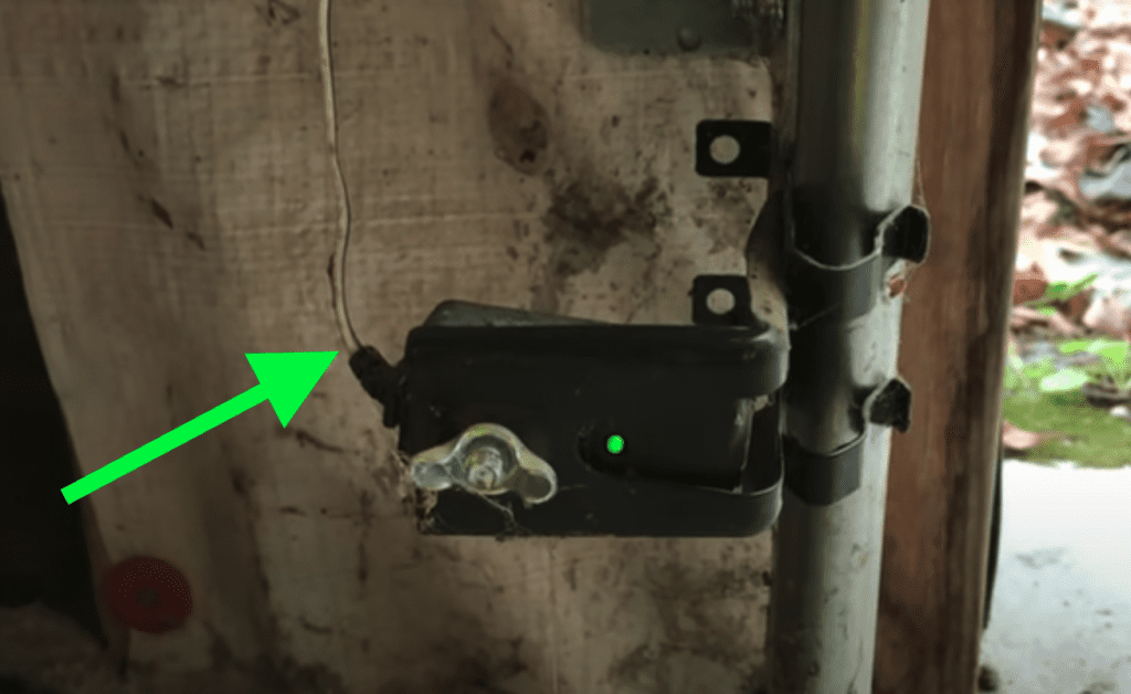 reconnect or replace garage door sensor wires