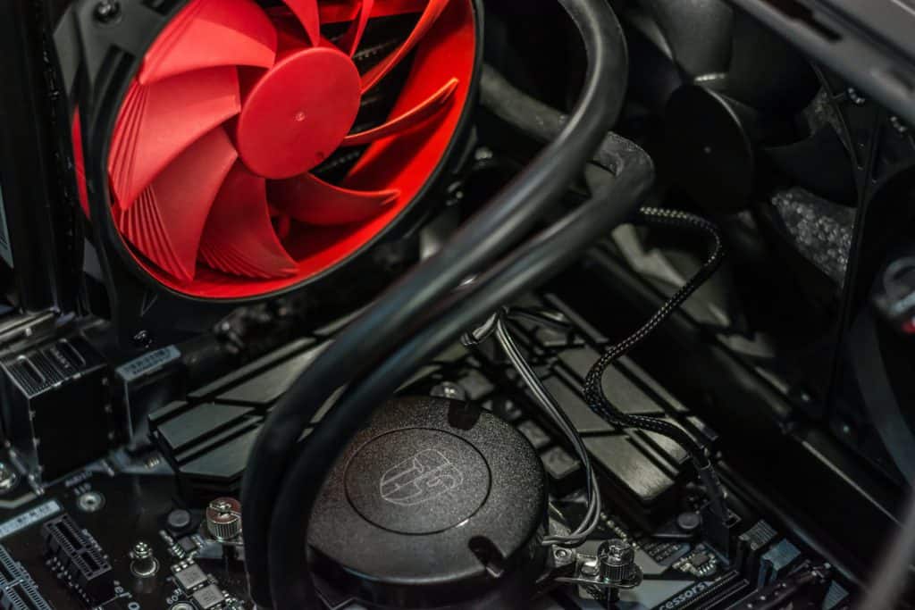 malfunctioning or obstructed cooling fans