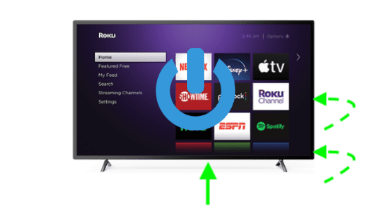 Where Is the Power Button on a TCL Roku TV