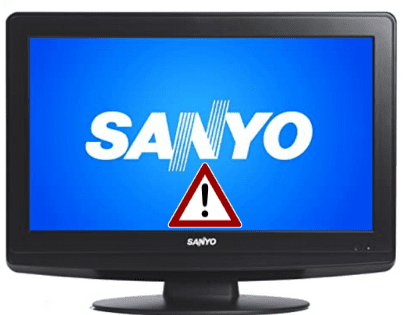 sanyo tv won't turn on