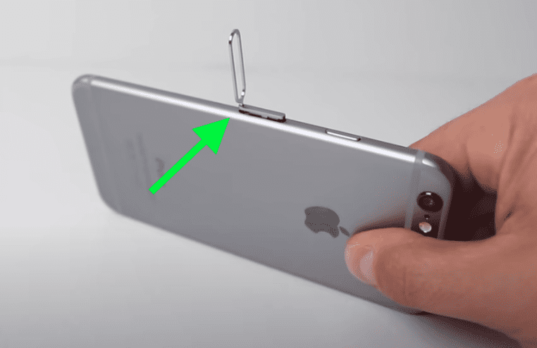 remove SIM card from liquid damaged phone
