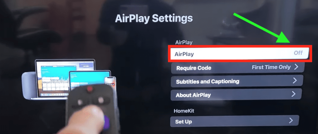 Double-Check if AirPlay is Enabled