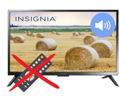 Insignia TV Volume Without Remote