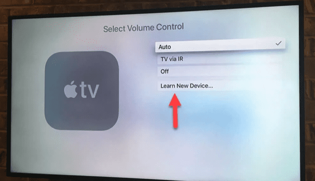 learn new device apple tv