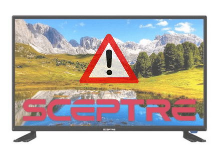 Sceptre TV Won't Turn On