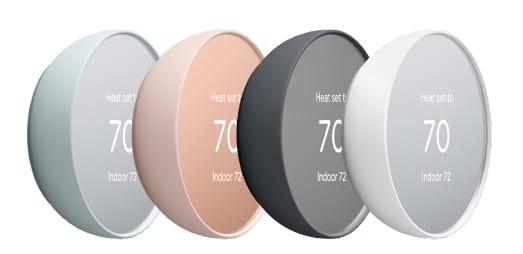 nest thermostat all colors