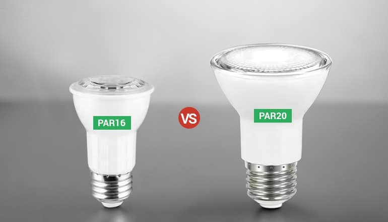 Par16 vs Par20 Smart Bulbs