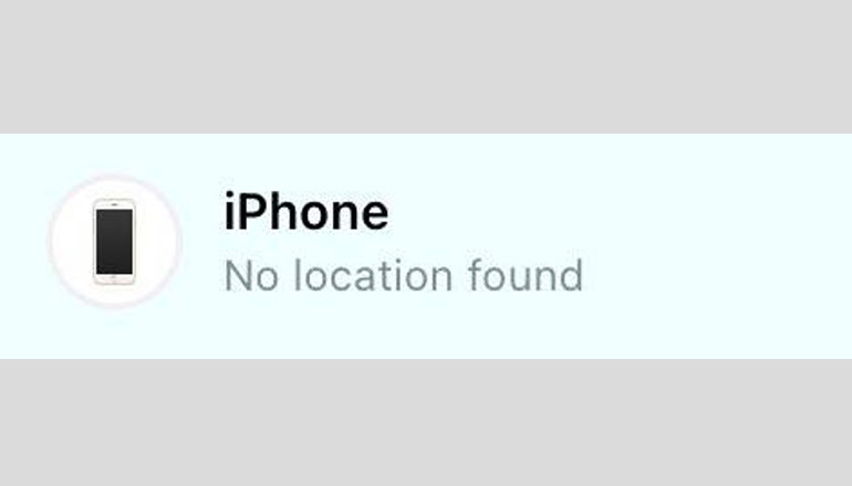 The No Location Found Warning