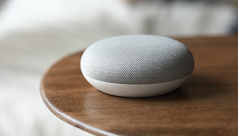 A Google Assistant Device